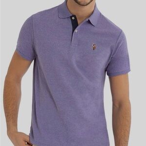 U.S. Polo Assn. Size S Men's Luxury Feel Interlock Polo Shirt